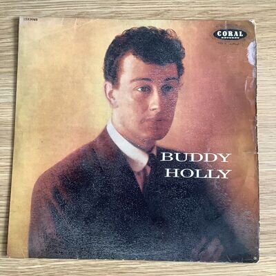 Buddy Holly - Self Titled Original 1958 Lp VG+ Vinyl / VG Sleeve - Ex Playback