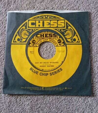 Muddy Waters - Got My Mojo Working 7" Vinyl Single USA Chess Records