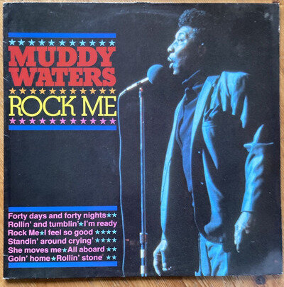 1982 NETHERLANDS PRESS ALBUM - MUDDY WATERS ROCK ME LP - CLEO - CL 0015983