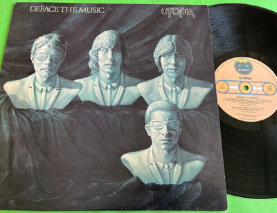 UTOPIA: Deface The Music (1980 Bearsville ILPS 9642) Todd Rundgren