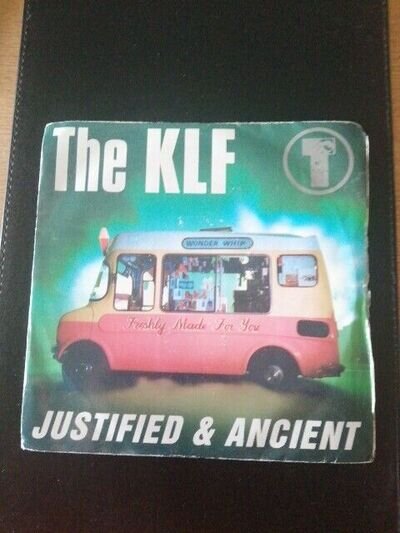 The KLF. Justified & Ancient. 7inch Vinyl Record.