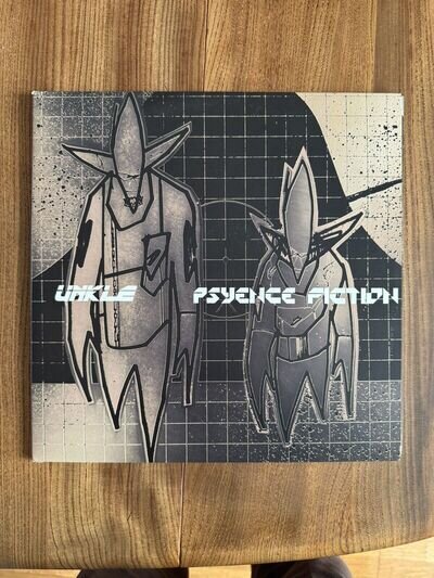 Psyence Fiction by Unkle . Gatefold vinyl Record, 1998. Dj Shadow Thom Yorke