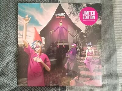 RARE Gorillaz Cracker Island HHV Exclusive NEON PINK Vinyl LP Brand New Sealed