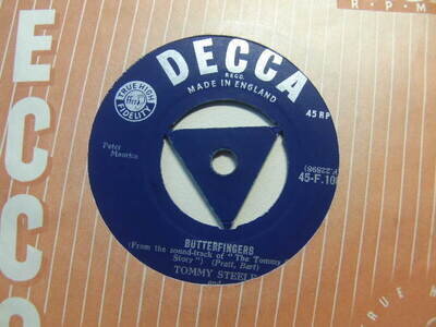 Tommy Steele – Butterfingers 1957 7” Decca F 10877