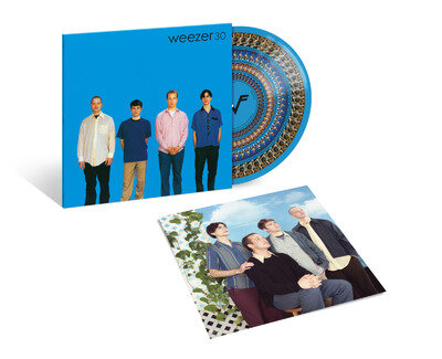 Weezer - Blue Album - 30th Anniversary Zoetrope Vinyl LP + Lithograph - PRESALE