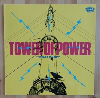 TOWER OF POWER- What Is Hip? Vinyl LP 1st Press A1/B1 EX Edsel ED206 1986