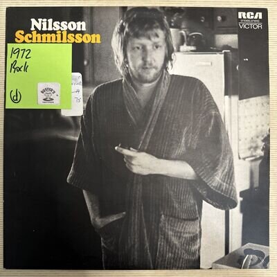 HARRY NILSSON - NILSSON SCHMILSSON 12” Vinyl Record Single VG+ Dynaflex