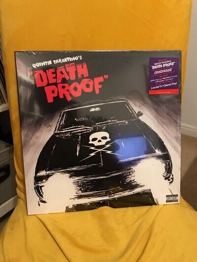 Quentin Tarantino's "Death Proof" Tri-Coloured vinyl LP 2021