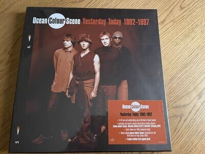 Ocean Colour Scene Yesterday Today 1992-97 (Vinyl) 5 X12" Album Box Set Sealed