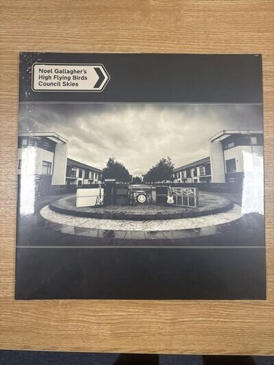 Council Skies by Noel Gallagher's High Flying Birds Amazon Exclusive Blue Vinyl