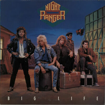 NIGHT RANGER – BIG LIFE - Vinyl LP Album Record - Rock, MCA 5839, 1987