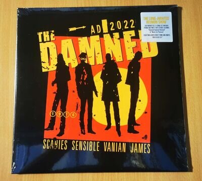 The Damned LP x 2 AD 2022 - Live In Manchester DOUBLE VINYL ALBUM In Stock SEALE