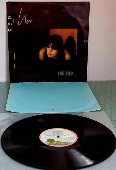 NICO The End 1ST UK PRESS ILPS 9311 Vinyl LP SUPERB John Cale Velvet Underground