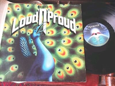 NAZARETH - Loud 'n' Proud, ORIGINAL 1973 UK LP..... DECENT COPY