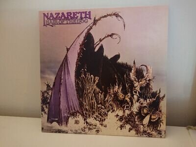 NAZARETH HAIR OF THE DOG EX/EX LP VINYL RECORD