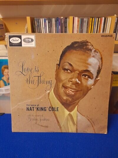 Nat King Cole Love Is The Thing 1957 Capitol Album Excellent Plus Condition