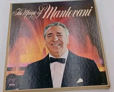 Mantovani The Magic of Mantovani Readers Digest Vinyl Set Used