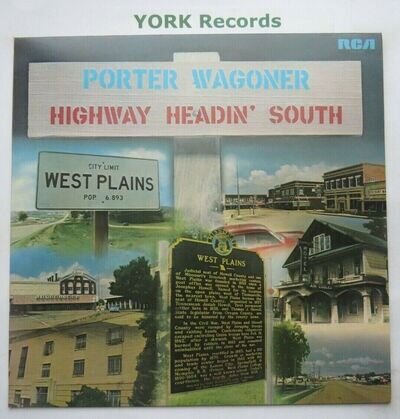 PORTER WAGONER - Highway Headin' South - Ex Con LP Record RCA Victor LSA 3201