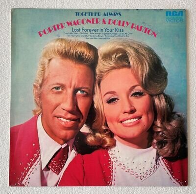 PORTER WAGONER & DOLLY PARTON~TOGETHER ALWAYS~1972 UK 10-TRACK VINYL LP RECORD