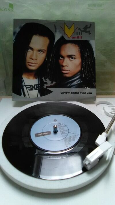 Milli Vanilli: Girl I'm Gonna Miss You 7" Vinyl Single - 976/24