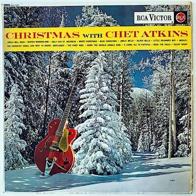 CHET ATKINS ‎ - CHRISTMAS WITH CHET ATKINS - 1961 UK RELEASE - VINYL, LP, ALBUM