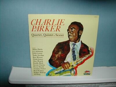 Charlie Parker-Quartet,Quintet & Sextet LP 1986