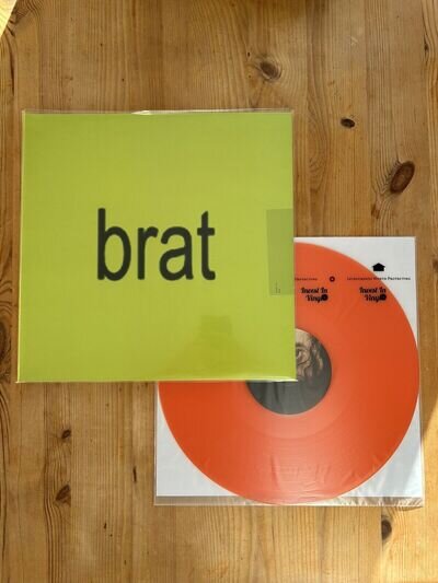 Charli XCX - Brat Vinyl, Translucent Orange, Rough Trade Exclusive (1500 Copies)