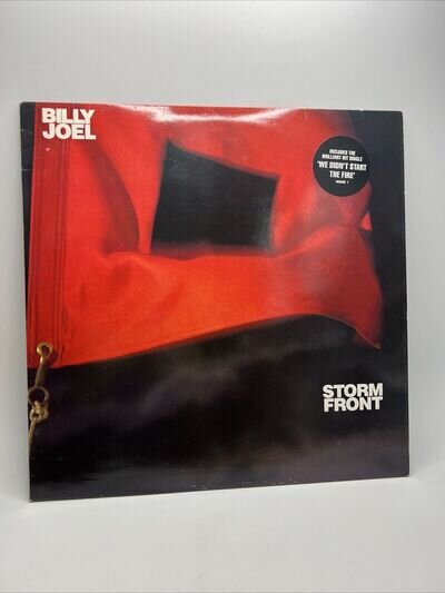 BILLY JOEL STORM FRONT LP VINYL RECORD 1989