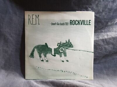 R.E.M. - (Don't Go Back To) Rockville - Original 7" Vinyl Record IR 9931 1984 US