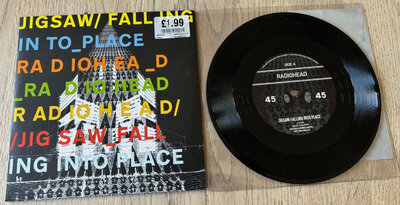 Radiohead-Jigsaw Falling Into Place. Ltd Edition Pic Sleeve 7 Inch. Unplayed.