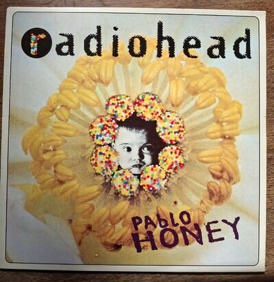 Radiohead debut album Pablo Honey Original Vinyl 1993 First Pressing