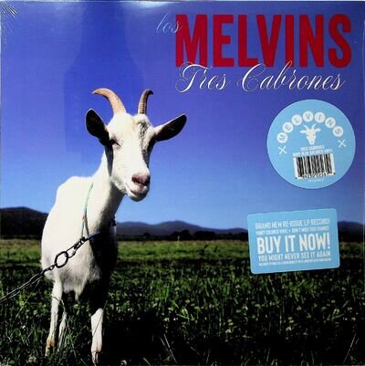 Los MELVINS- Tres Cabrones LP (NEW 2023 Blue Coloured Vinyl) Dale Crover Nirvana