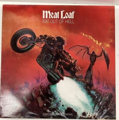 MEAT LOAF - BAT OUT OF HELL - Vinyl LP - EPC 82419 (1977)- CG P11