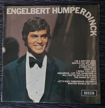 Engelbert Humperdinck- Self Titled 12" vinyl album record