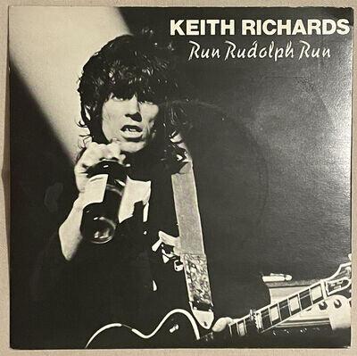 Keith Richards ‎– Run Rudolph Run 7” ( UK 1St . Press1979 ) Near Mint