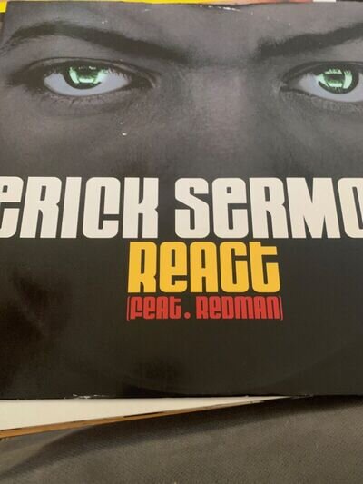 Erick Sermon & Redman - React - 2002 Hip Hop Rap 12" vinyl record