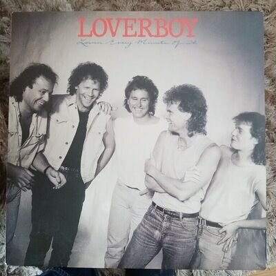 Loverboy, Lovin Every Minute Of It, 1985 CBS Vinyl Album