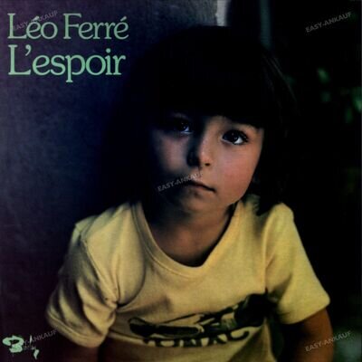 Léo Ferré - L'espoir LP FOC + Insert (VG/VG) .