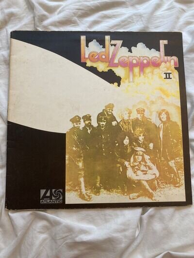 LED ZEPPELIN II 3RD UK PRESSING VINYL LP RED/PLUM ATLANTIC 588198