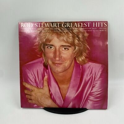 ROD STEWART 'GREATEST HITS' VINYL LP (RODTV 1 ) VG+/VG