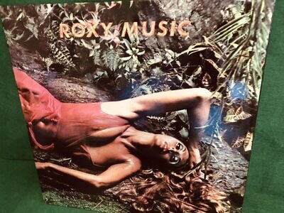 Roxy Music Stranded 1st Press Vinyl Island Pink Rim Gorgeous Laminated Sleeve