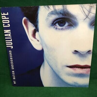 JULIAN COPE - MY NATION UNDERGROUND 1988 1st PRESS VINYL Near Mint + 12” Single