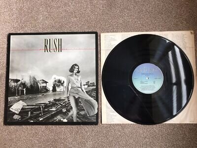 RUSH Permanent Waves Original Vinyl LP. Vinyl very good cond, Cover fair