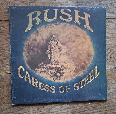 Caress of Steel RUSH Album on vinyl 1975