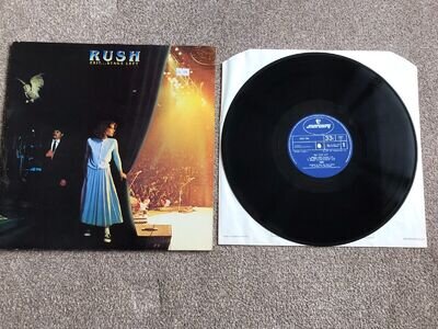 RUSH VINYL DOUBLE ALBUM Exit Stage Left 1981 Vinyl VG+ Cover Good