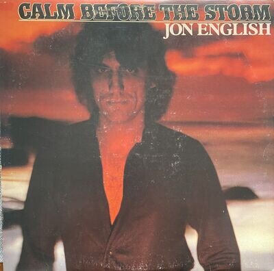 Jon English Calm Before The Storm LP Australian Pressing