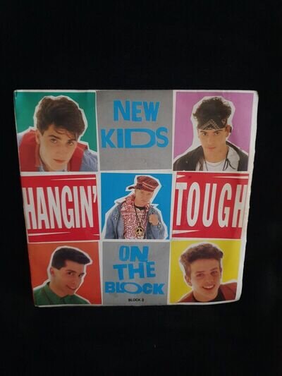 7" NEW KIDS ON THE BLOCK HANGIN TOUGH (free postage)