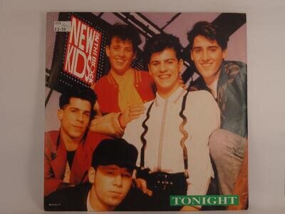 NEW KIDS ON THE BLOCK TONIGHT (85) 4 Track 12" Single Picture Sleeve