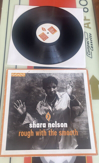 SHARA NELSON "ROUGH WITH THE SMOOTH" 1995 VINYL