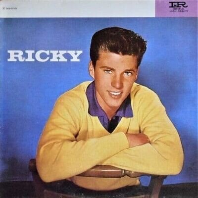 RICK NELSON (RICKY) Ricky Vinyl Record Album LP French Imperial Rock & Roll Pop